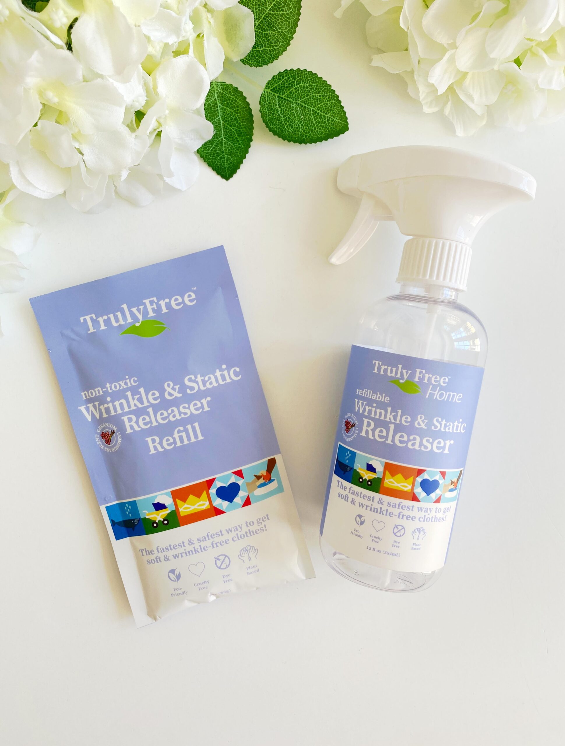 Truly Free wrinkle & static release refill review