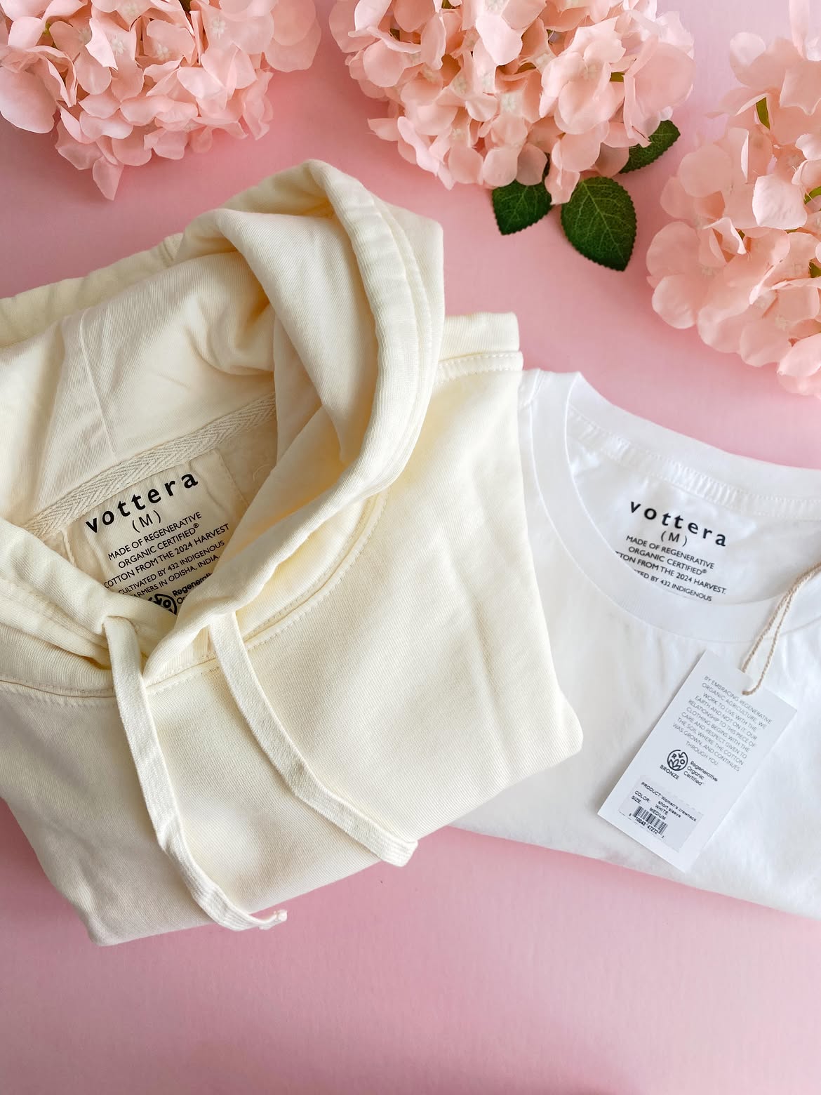 Vottera regenerative organic cotton certified