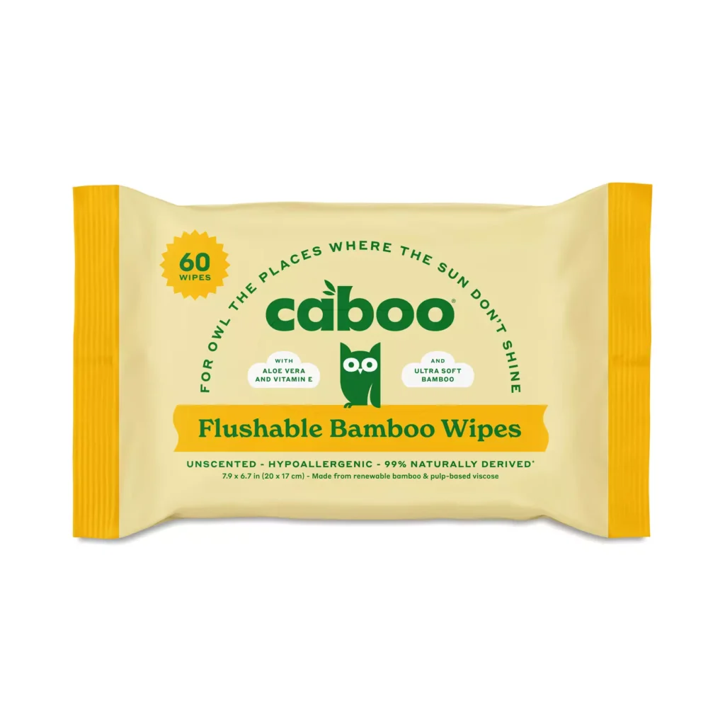 Caboo Flushable Bamboo Wipes review