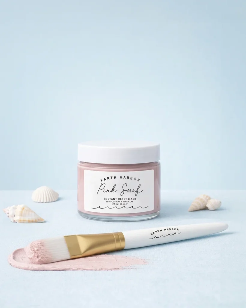 Earth Harbor PINK SURF Instant Reset Mask review