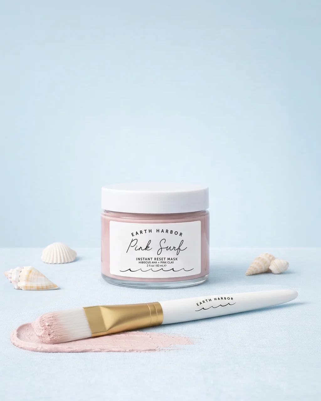 Earth Harbor PINK SURF Instant Reset Mask review