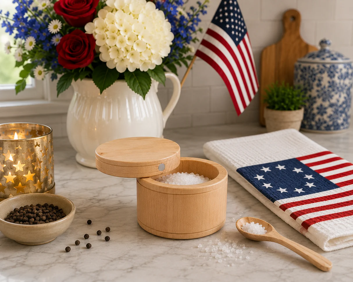 Liberty Tabletop Hardwood Salt Cellar review and promo code