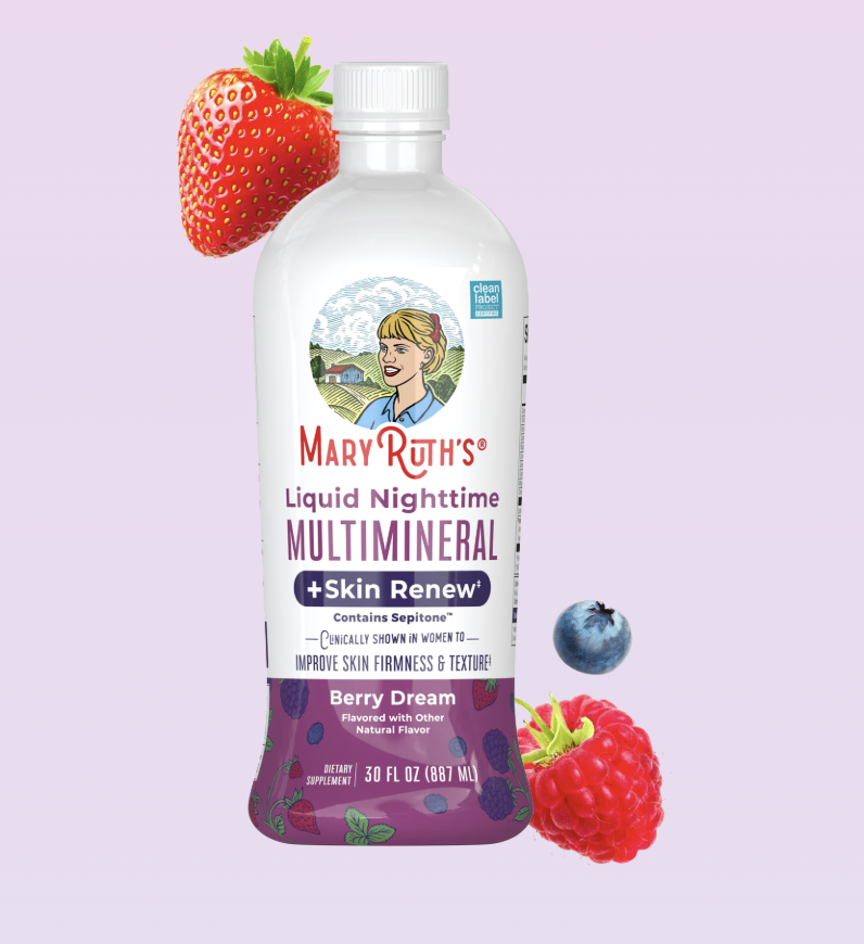 Mary Ruth's liquid Nighttime Multimineral + Skin Renew