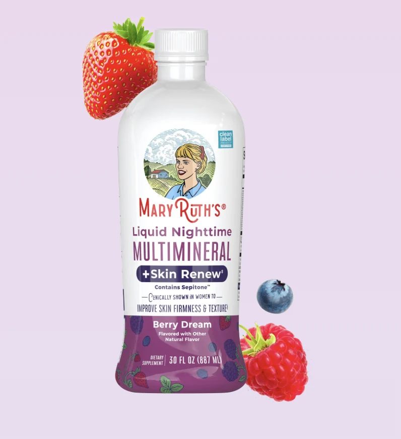 Mary Ruth's liquid Nighttime Multimineral + Skin Renew