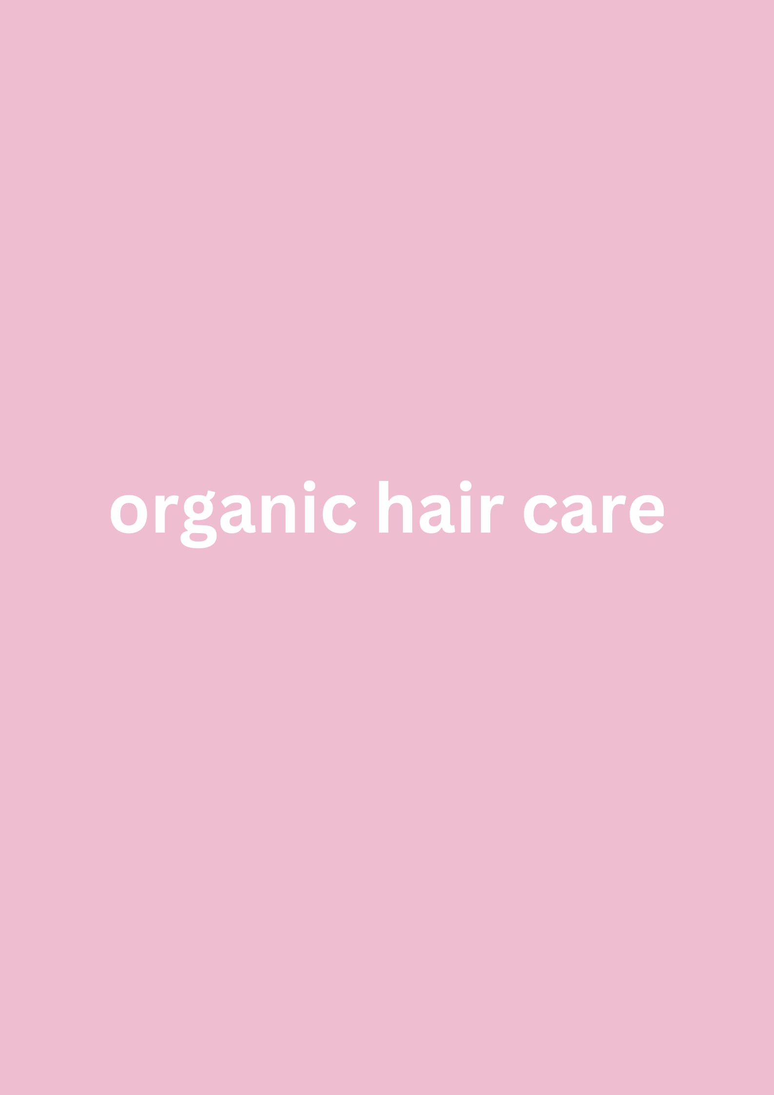 POG hair care