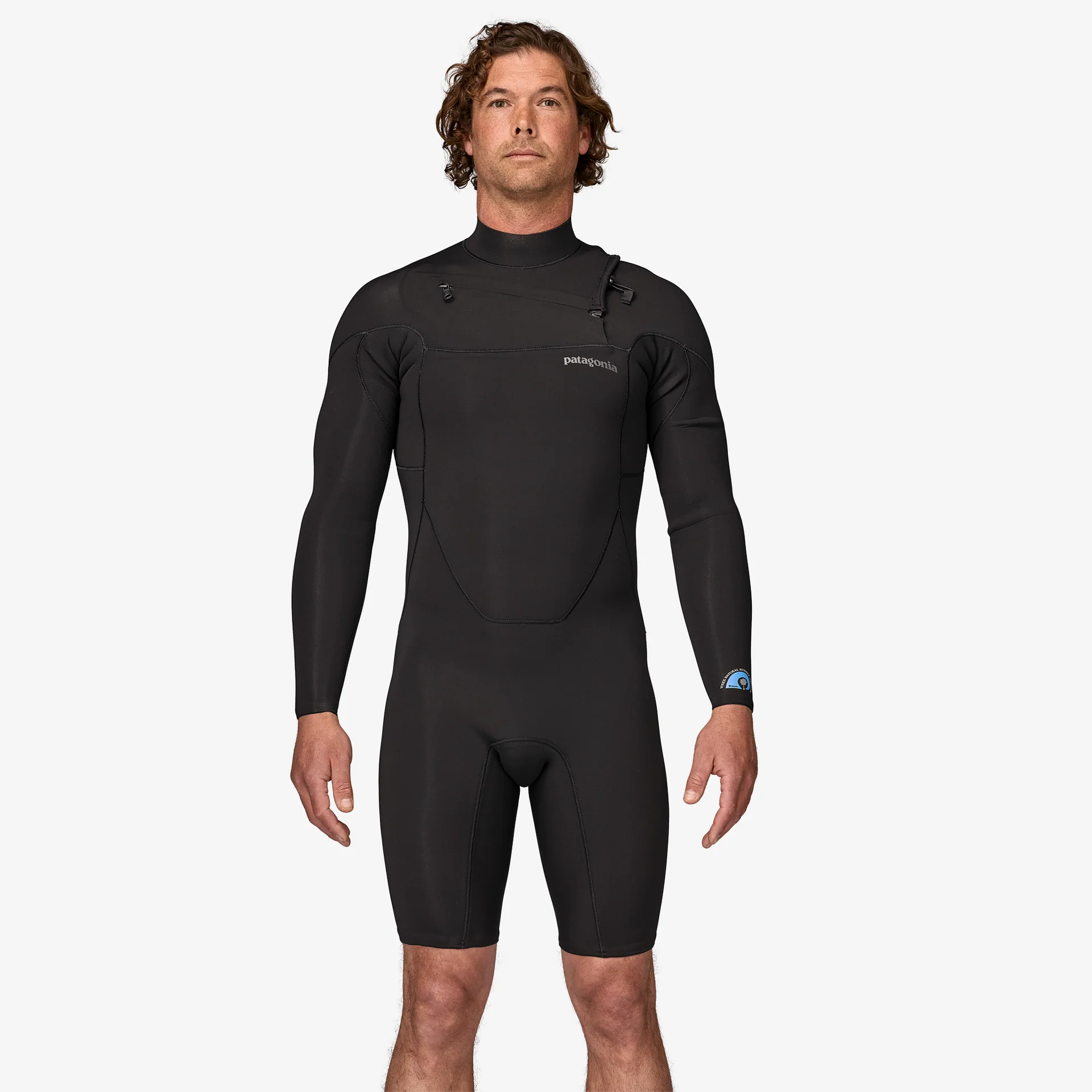 Patagonia Men's Yulex® Regulator® Lite Front-Zip Long-Sleeved Spring Suit, sustainable wetsuit
