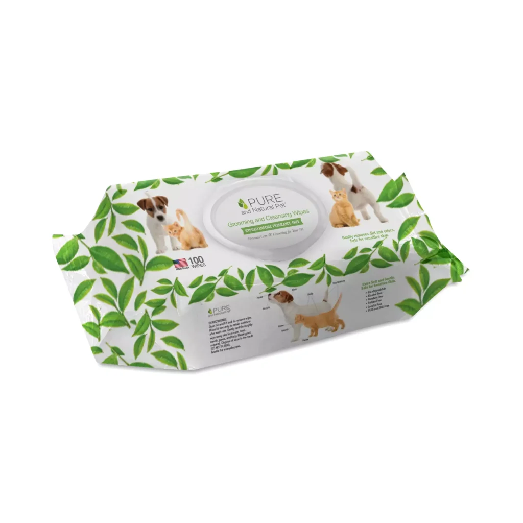 Pure and Natural Pet Grooming and Cleansing Wipes review