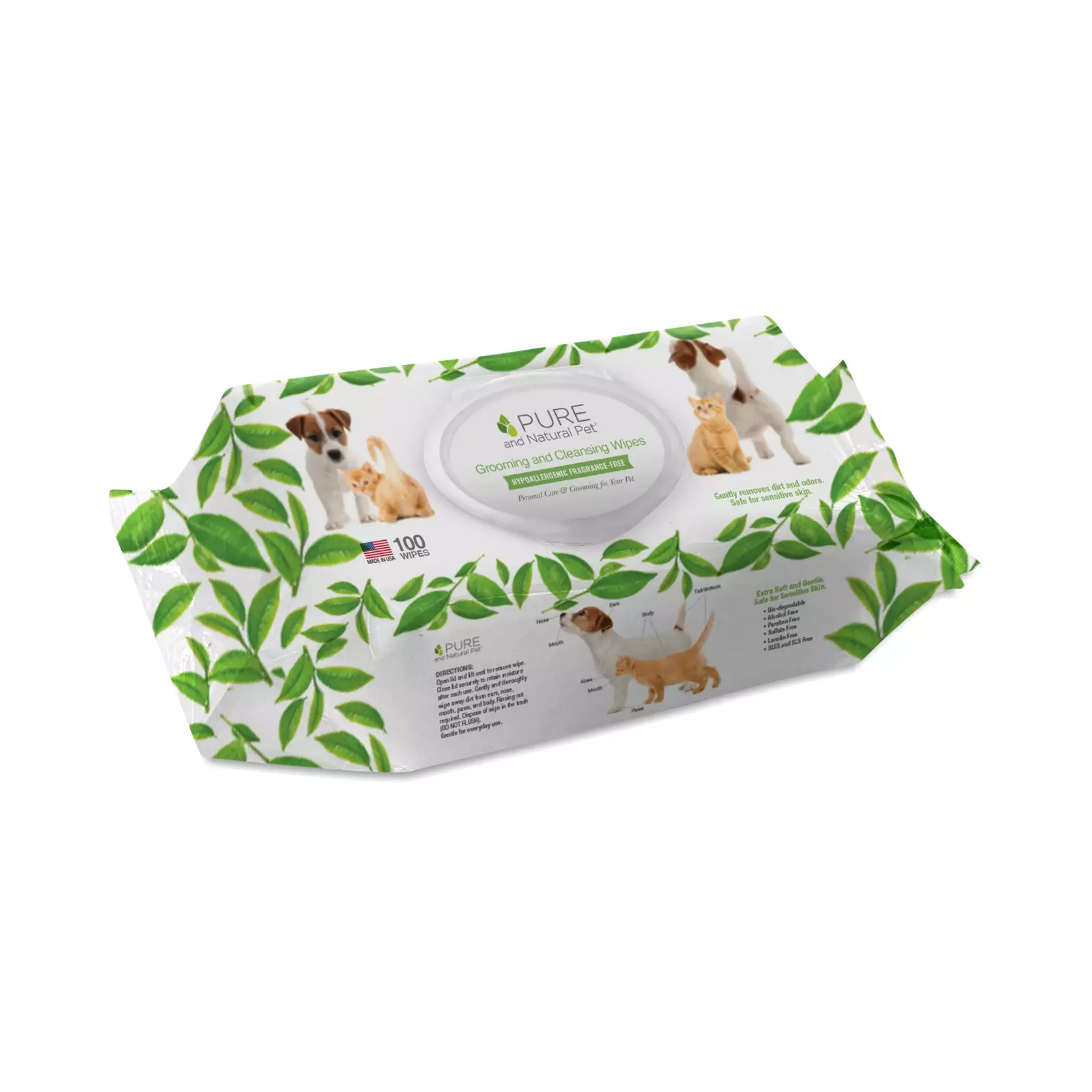 Pure and Natural Pet Grooming and Cleansing Wipes review
