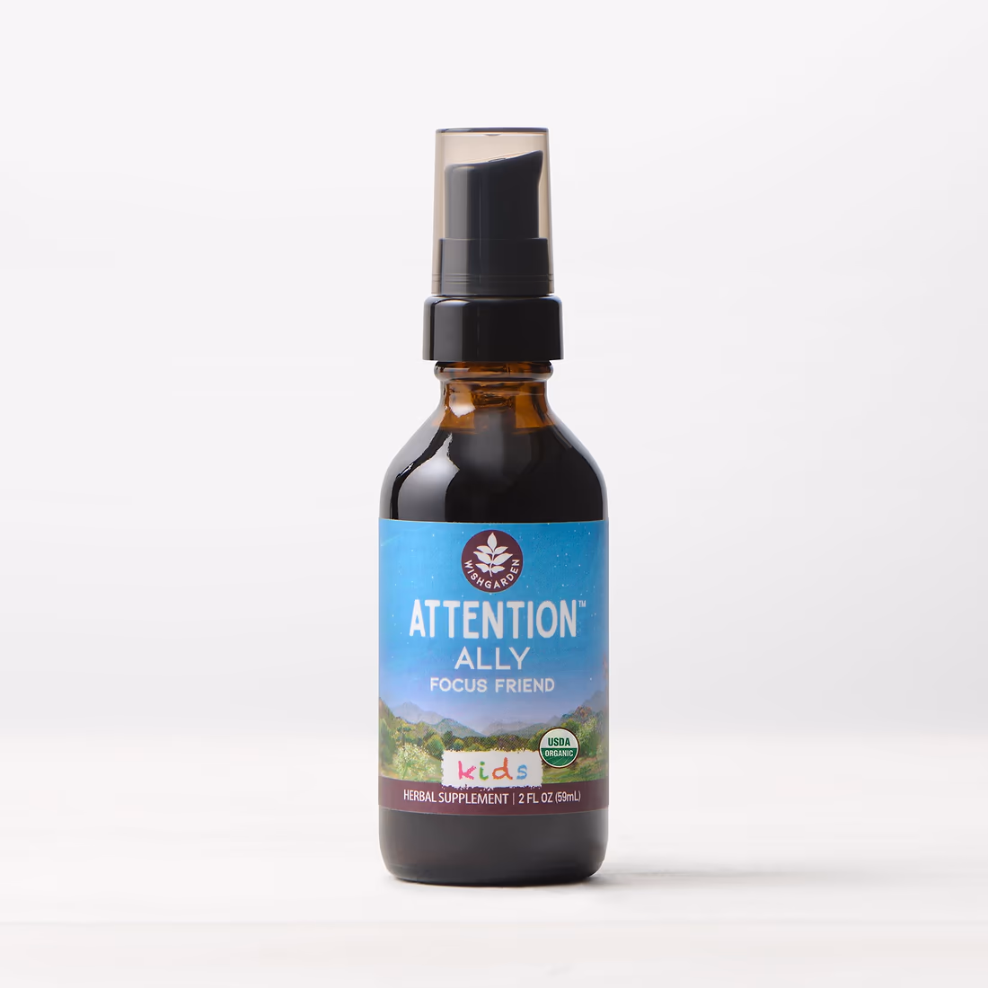 WishGarden Herbs Organic Kids Attention Ally, Focus Friend for Kids review and promo code