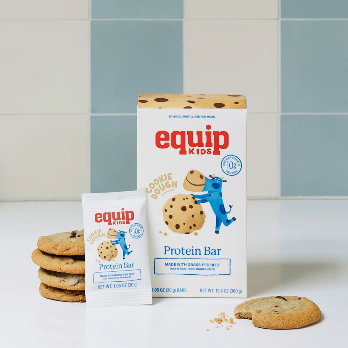 Equip Kids organic protein bar review
