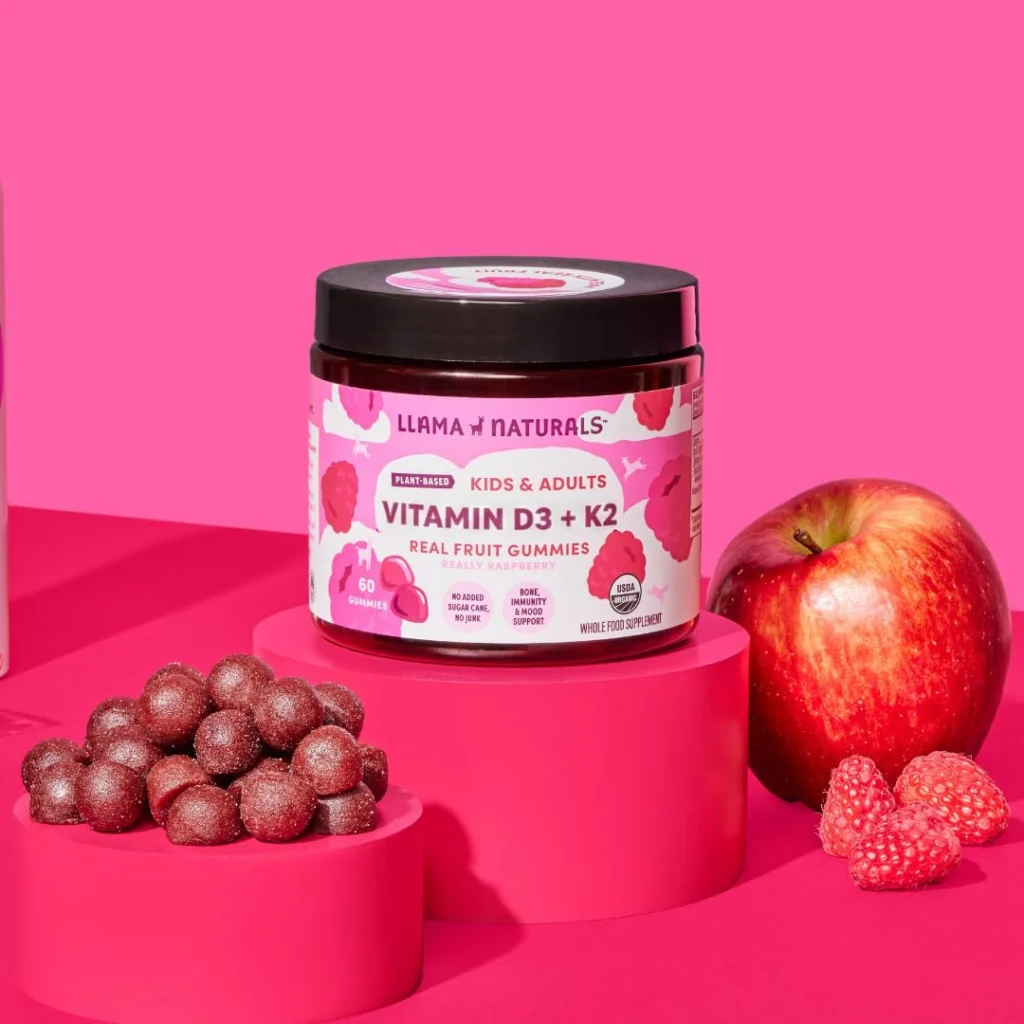 Llama Naturals Kids Vitamin D3 + K2 Gummies review