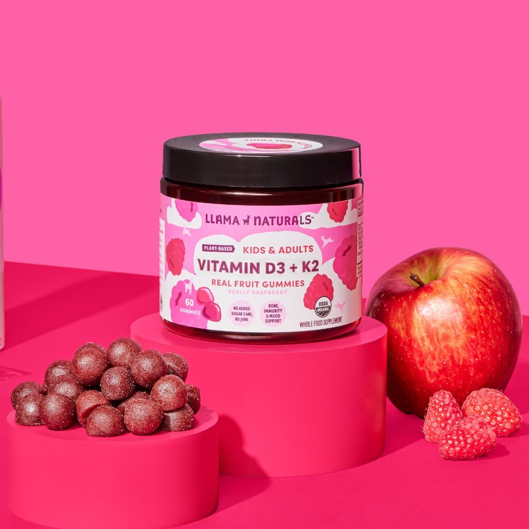 Llama Naturals Kids Vitamin D3 + K2 Gummies review