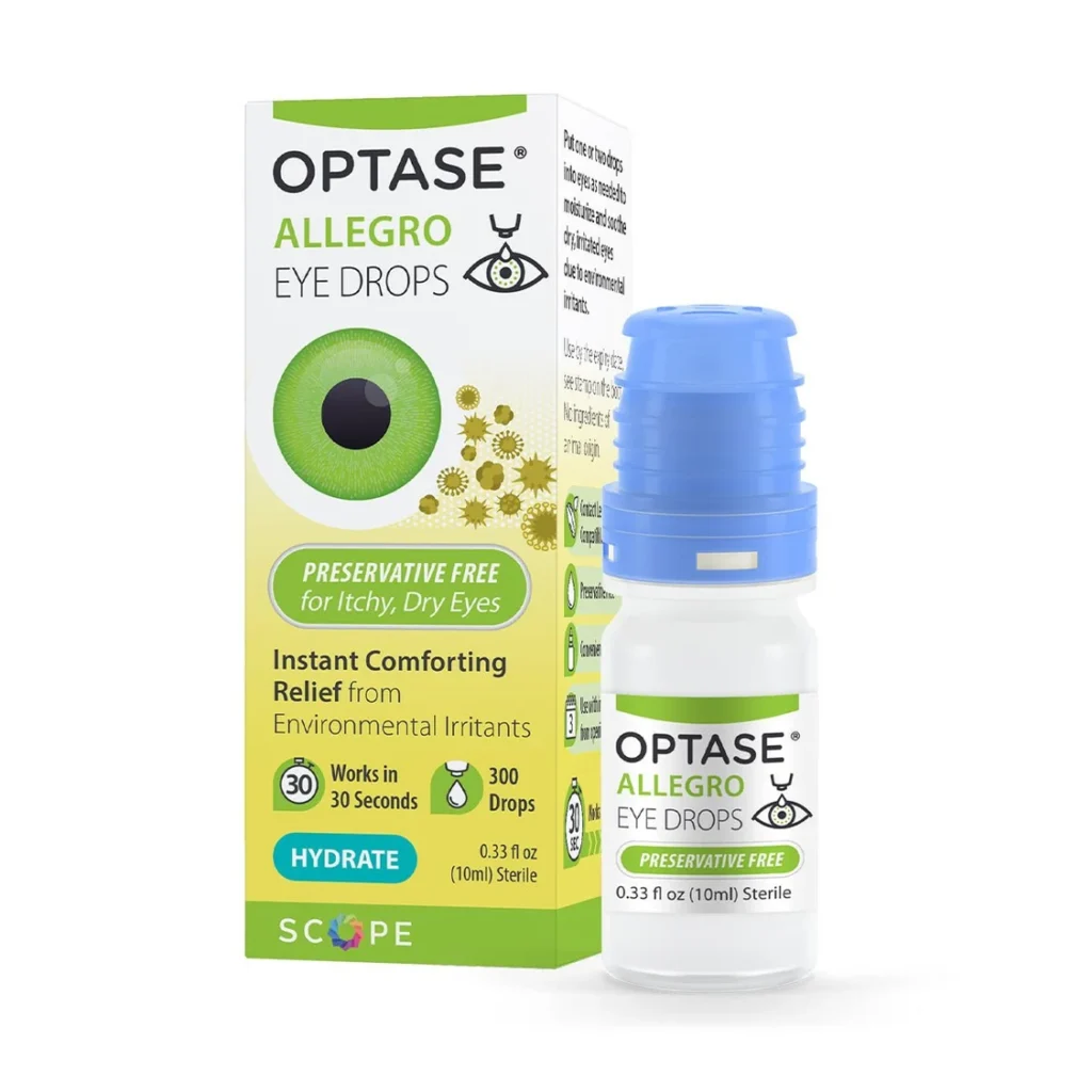 Optase® Allegro Lubricant Eye Drops review