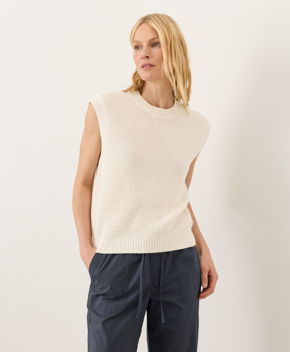 PACT Organic Shoreline Relaxed Shell Top