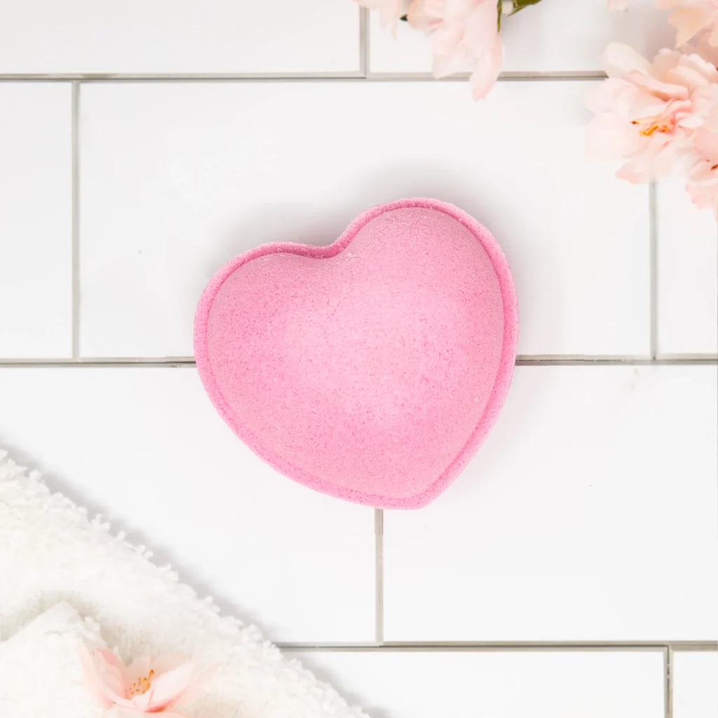 Poofy Organics Love's Blush Bath Bomb review