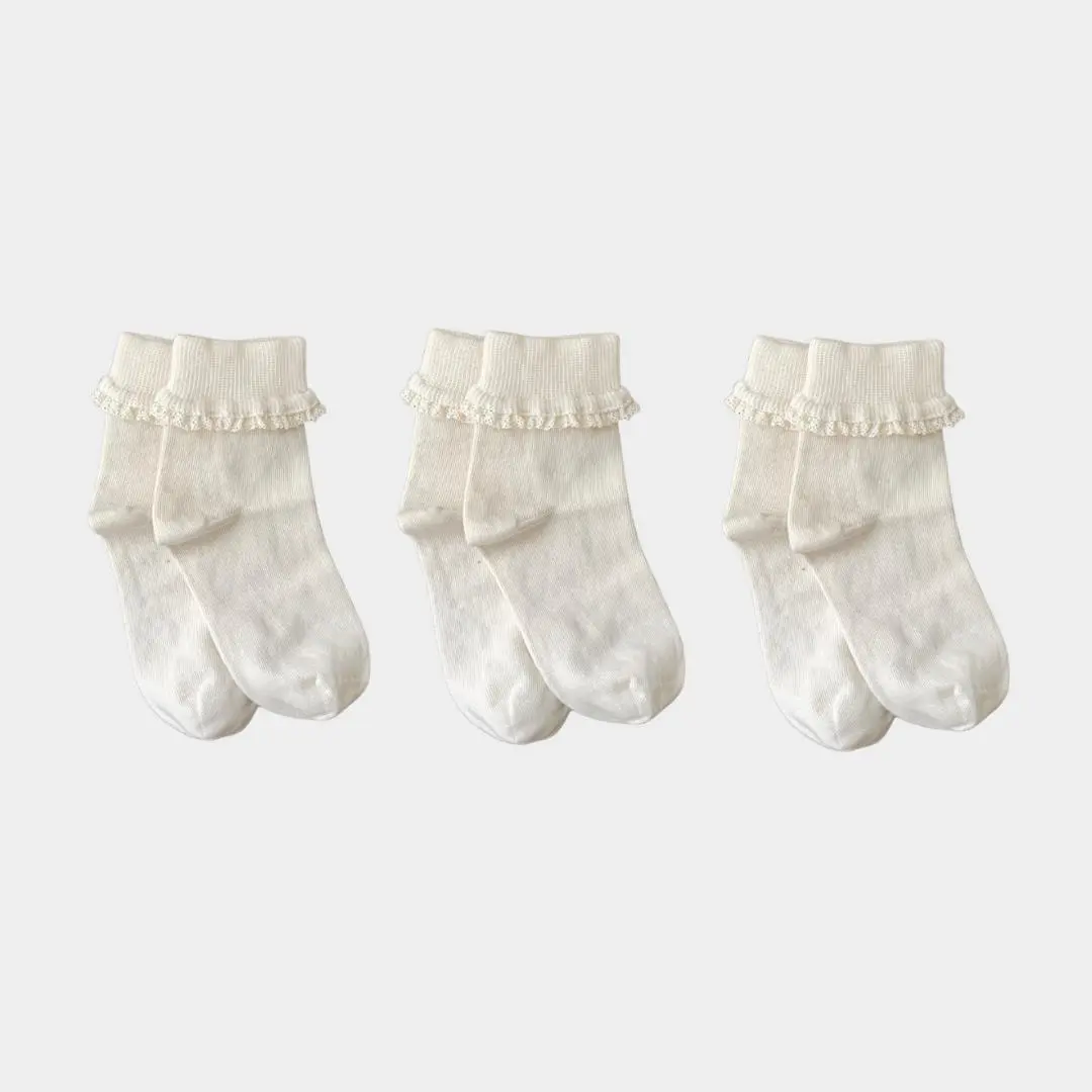 Q for Quinn organic baby socks, undyed