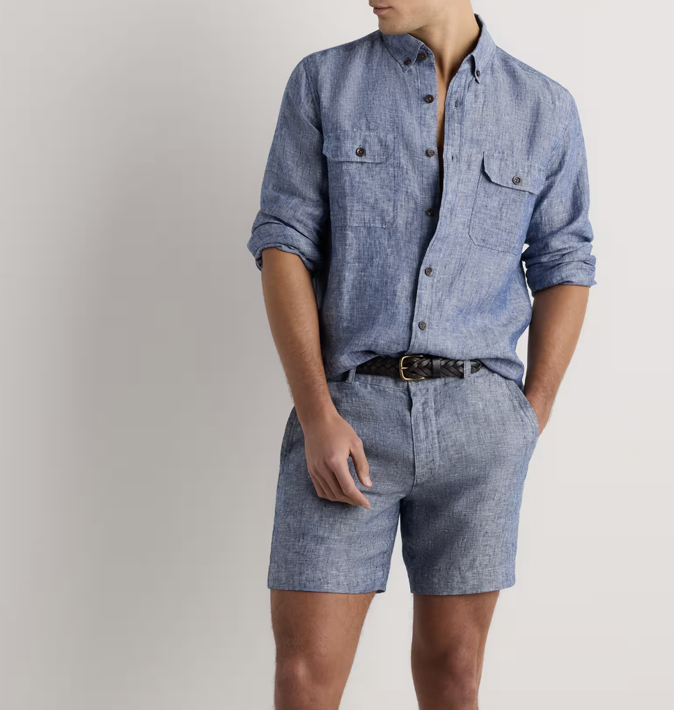 Quince 100% European Linen Trouser Shorts