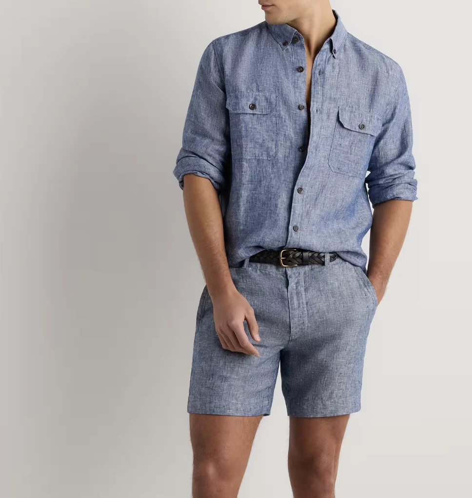 Quince 100% European Linen Trouser Shorts