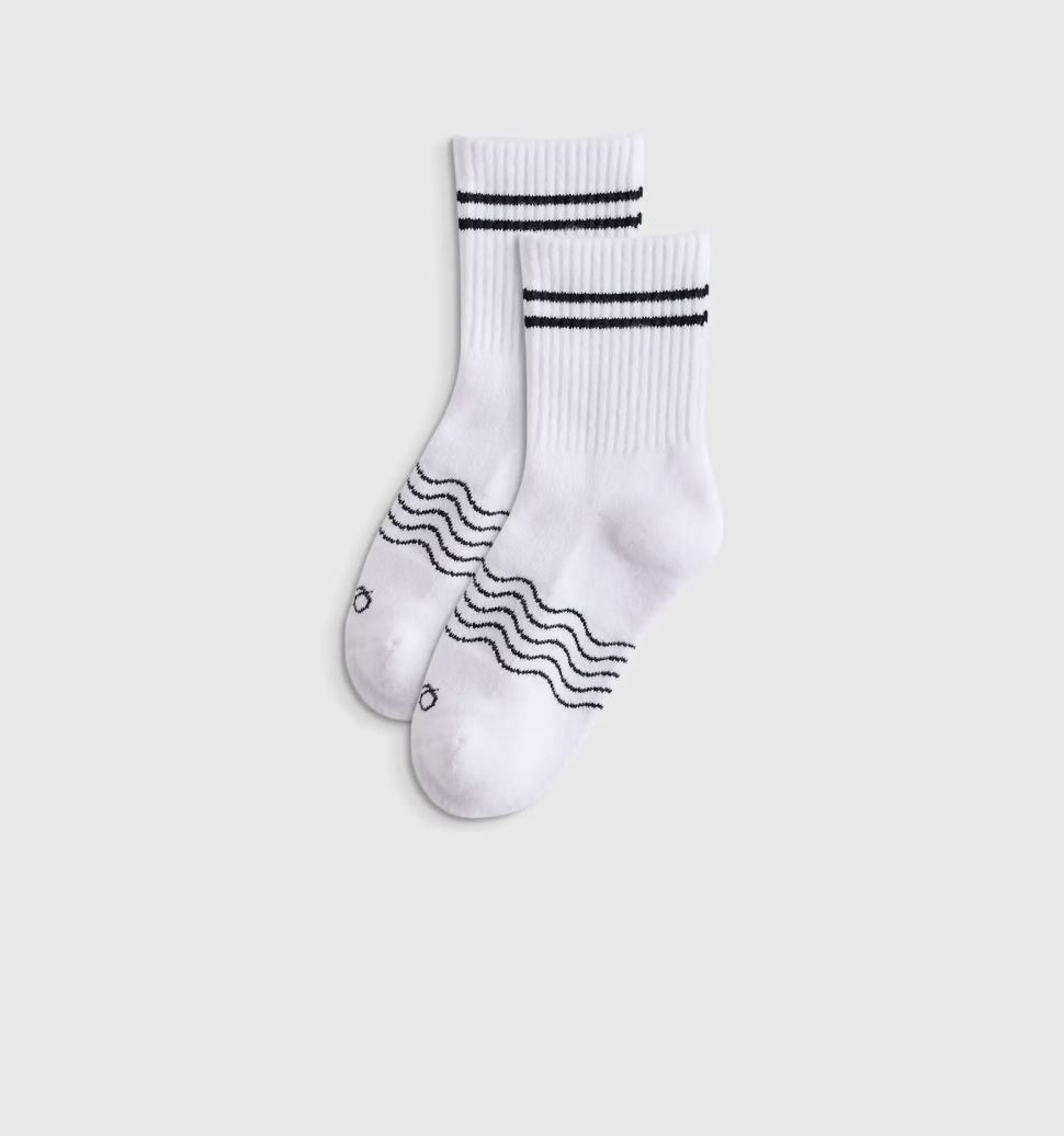Quince Kids Organic Cotton Quarter Crew Socks