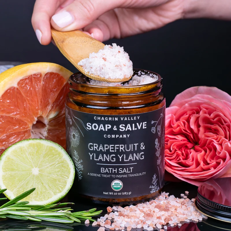 Chagrin Valley Soap & Salve USDA Certified Organic Bath Salt