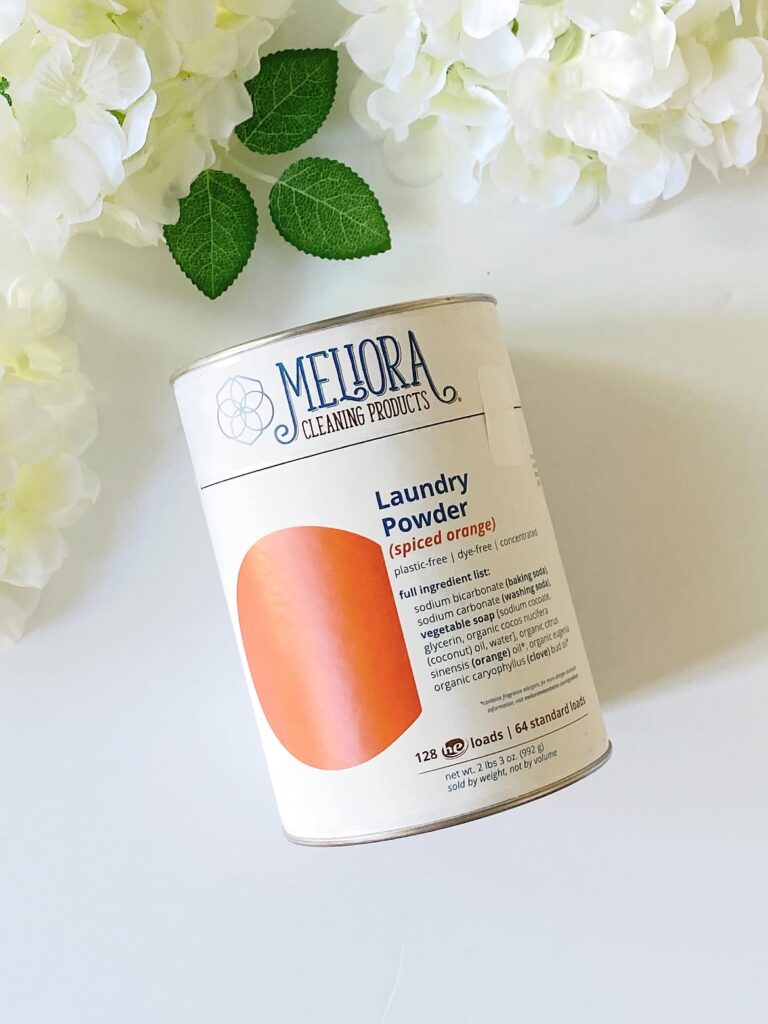 Meliora laundry detergent spiced orange