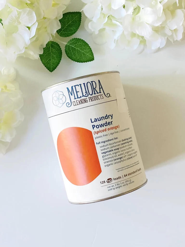 Meliora laundry detergent spiced orange