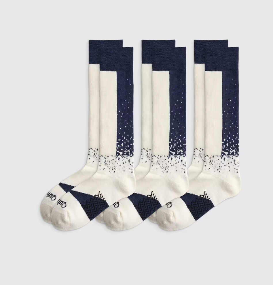 Quince Natural Alpaca Lightweight Ski Socks review