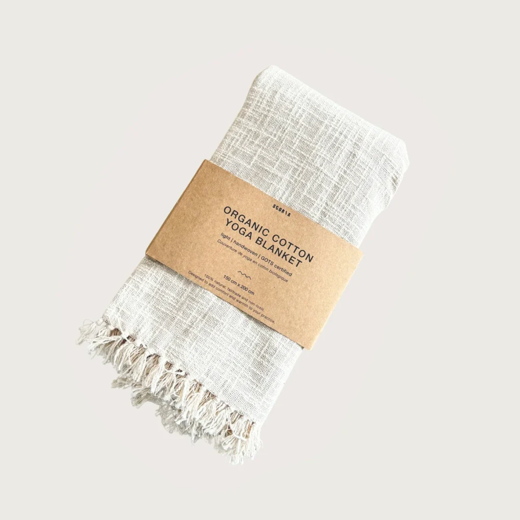 Scoria Organic Cotton Yoga Blanket review